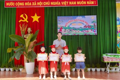 ngày 24/5/2024 trường MG Hoa Hướng Dương tổ chức lễ tổng kết năm học 2023-2024